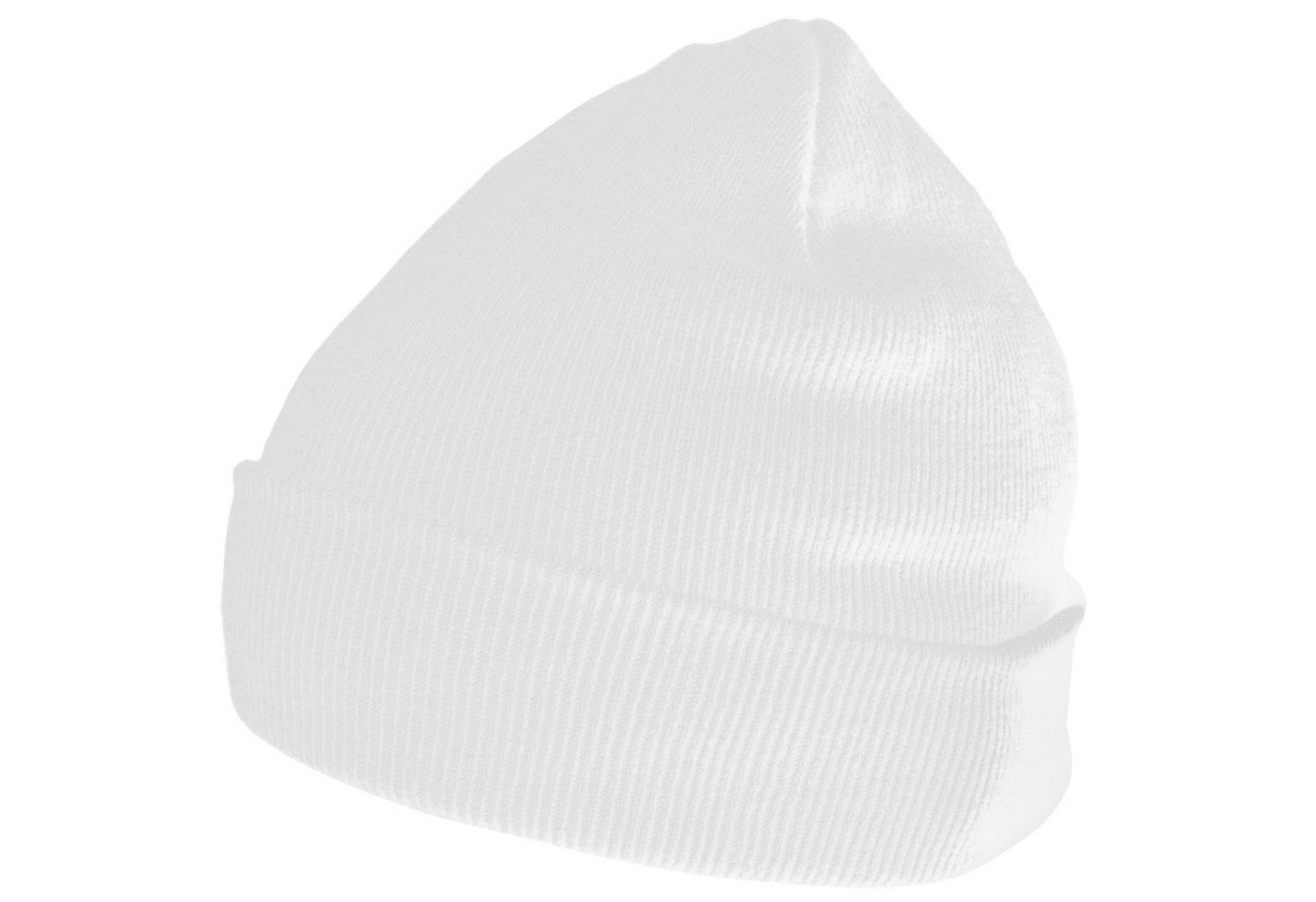 DonDon Beanie Mütze Beanie (Packung, 1-St) Wintermütze, klassisches Design, mit Krempe von DonDon