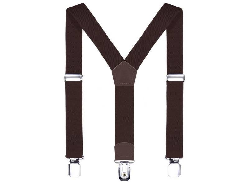 DonDon Hosenträger Kinder Jungen Hosenträger für 80 cm -110 cm 1 - 5 Jahre (1-St) für Kinder, Y-Form, verstellbar mit Clipverschluß, elastisch von DonDon