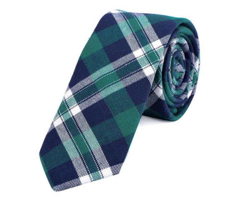 DonDon Krawatte Herren Krawatte 6 cm mit Karos oder Streifen (Packung, 1-St) Veranstaltungen von DonDon