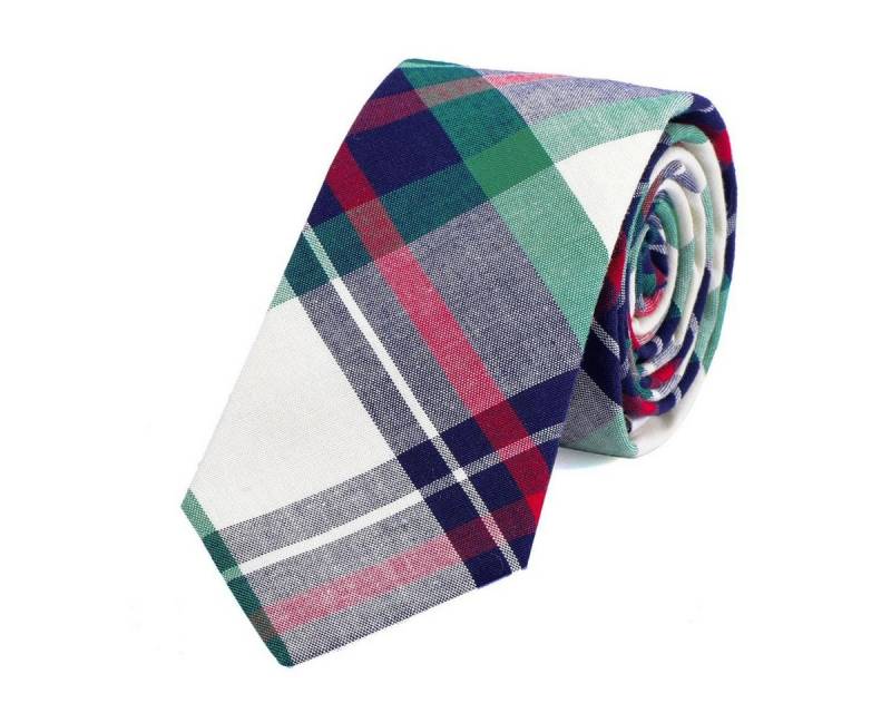 DonDon Krawatte Herren Krawatte 6 cm mit Karos oder Streifen (Packung, 1-St) Veranstaltungen von DonDon