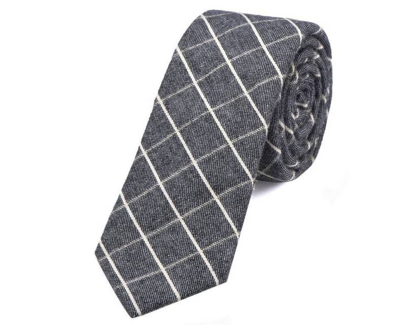 DonDon Krawatte Herren Krawatte 6 cm mit Karos oder Streifen (Packung, 1-St) Veranstaltungen von DonDon