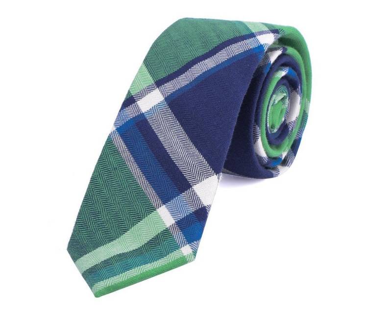 DonDon Krawatte Herren Krawatte 6 cm mit Karos oder Streifen (Packung, 1-St) Veranstaltungen von DonDon