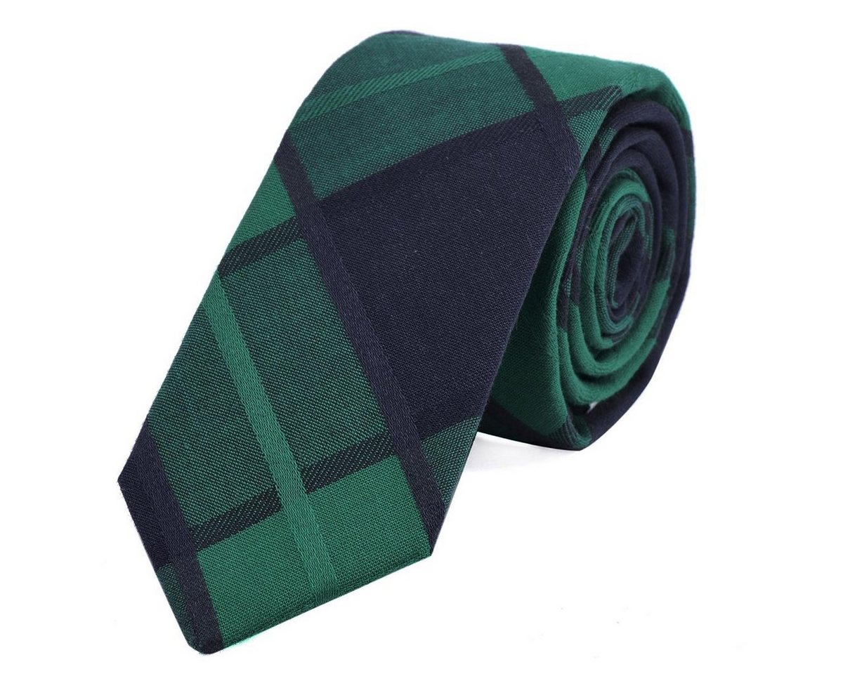 DonDon Krawatte Herren Krawatte 6 cm mit Karos oder Streifen (Packung, 1-St) Veranstaltungen von DonDon