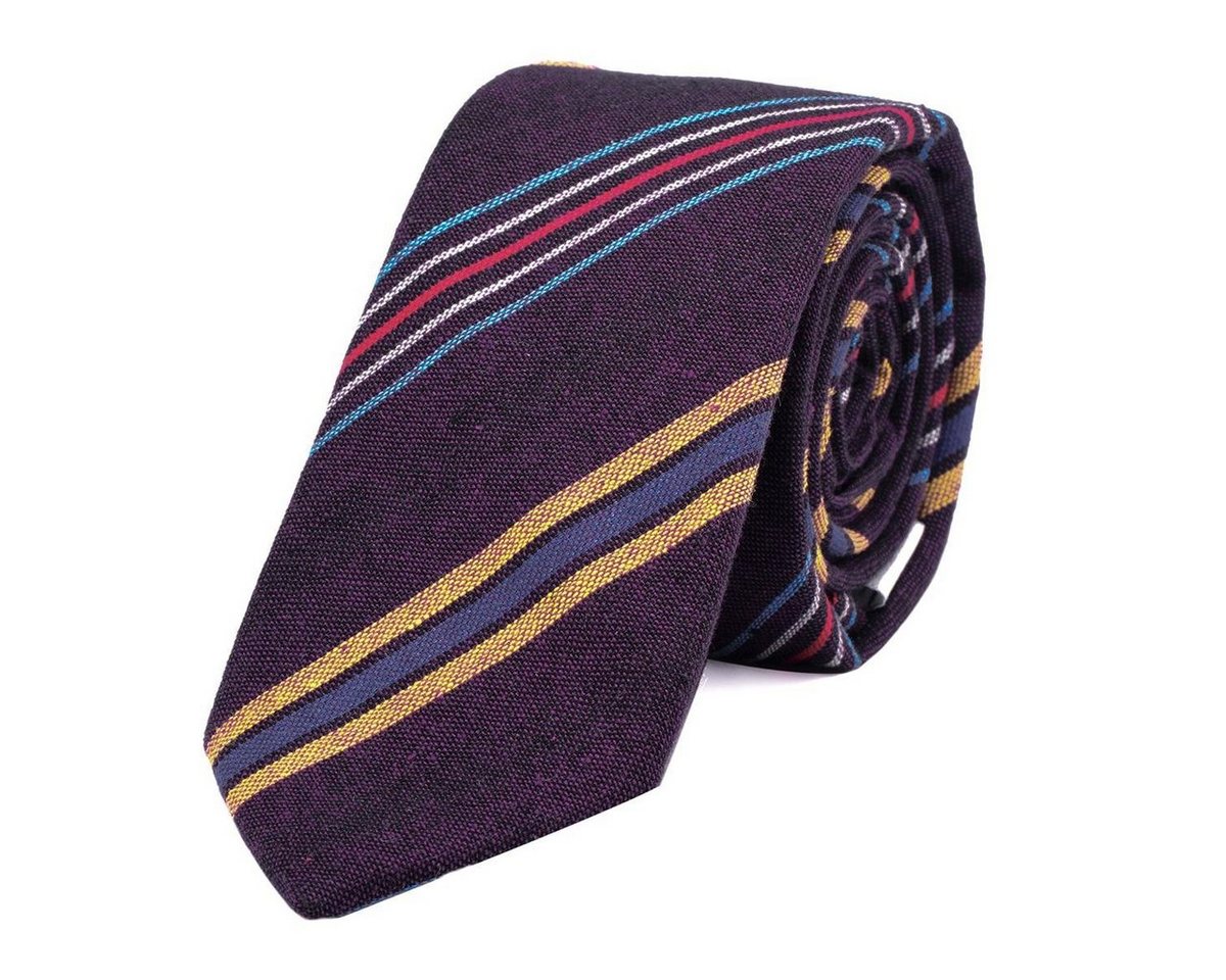 DonDon Krawatte Herren Krawatte 6 cm mit Karos oder Streifen (Packung, 1-St) Veranstaltungen von DonDon