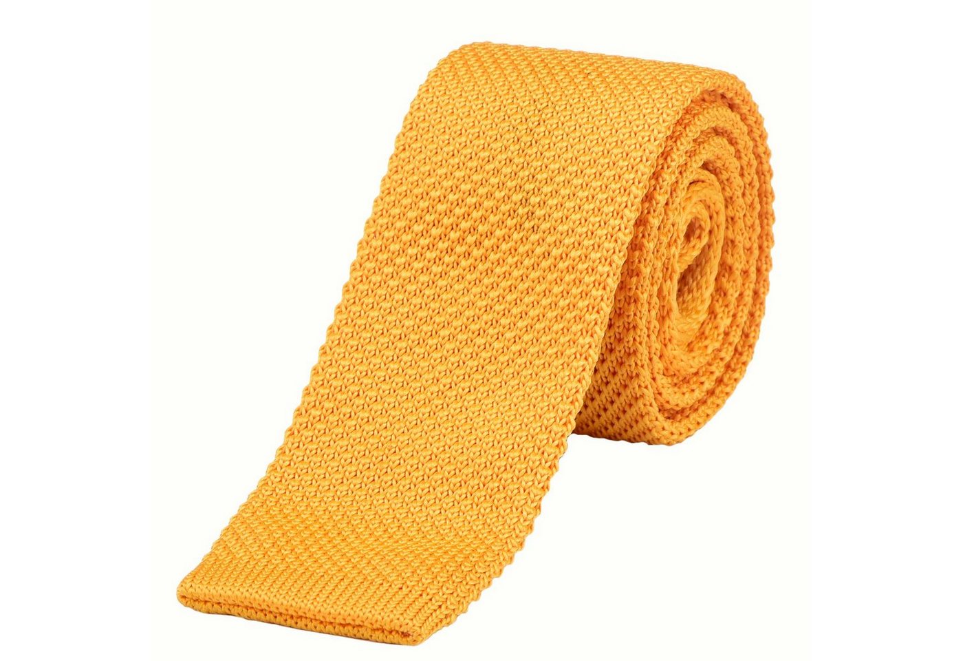 DonDon Krawatte schmale Krawatte 5 cm Wollkrawatte (Packung, 1-St) Strickkrawatte, Retro-Look, für Büro oder festliche Veranstaltungen von DonDon