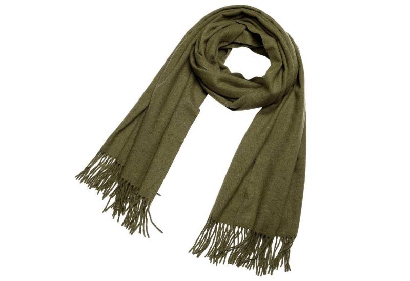 Schal Schal Winterschal, (1-St), Damenschal, kuschlig weich, mit Fransen, Feinstrick von DonDon