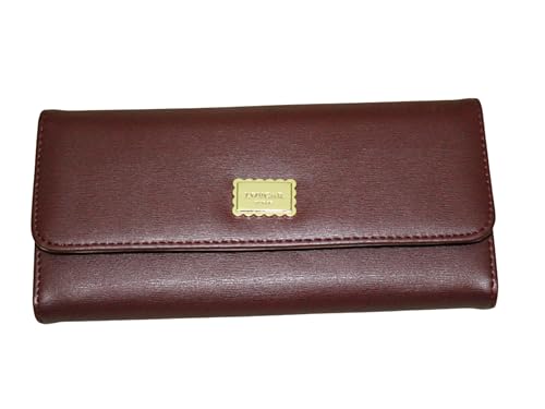 DONREGALOWEB Damen Bgc Reisezubehör-Brieftasche, Burgunderrot von DonRegaloWeb