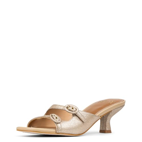 Donald J Pliner Damen Kait Sandale mit Absatz, Platin, 39 EU von Donald J Pliner