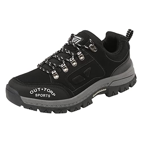 Herren Wanderschuhe Wasserdicht, Atmungsaktive Unisex Rutschfeste Freizeitschuhe Trekkingschuhe Abriebfest Ultralight Dämpfung Turnschuhe Outdoorschuhe Leicht Lauf Wasserdicht Barfußschuhe Bergschuhe Herren Wanderschuhe Wasserdicht, Atmungsaktive Unisex Rutschfeste Freizeitschuhe Trekkingschuhe Abriebfest Ultralight Dämpfung Turnschuhe Outdoorschuhe Leicht Lauf Wasserdicht Barfußschuhe Bergschuhe von DondPO