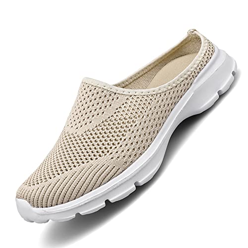 Orthopädische Pantoletten Slip On Sommerschuhe Clogs Gesundheitsschuhe mit Fussbett Herren Sommer Schuhe Luftkissen Rutschfest Hausschuhe Outdoor Atmungsaktiv Freizeitschuhe Schlupfschuhe Bequeme von DondPO