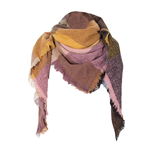Schal Orange Damen, Winter Warm Senfgelb Schal Herbstschal Weiß Hochzeit Quadratisch Damenschal Halstuch Weich Kariert Dicke Einfarbig Tücher Winterschal Schal Orange Damen, Winter Warm Senfgelb Schal Herbstschal Weiß Hochzeit Quadratisch Damenschal Halstuch Weich Kariert Dicke Einfarbig Tücher Winterschal von DondPO