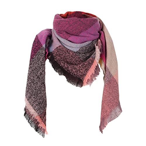 Schal Orange Damen, Winter Warm Senfgelb Schal Herbstschal Weiß Hochzeit Quadratisch Damenschal Halstuch Weich Kariert Dicke Einfarbig Tücher Winterschal Schal Orange Damen, Winter Warm Senfgelb Schal Herbstschal Weiß Hochzeit Quadratisch Damenschal Halstuch Weich Kariert Dicke Einfarbig Tücher Winterschal von DondPO