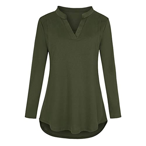 Still Oberteil Damen Weich Stretch V-Ausschnitt Umstandsmode Stilltop Bequeme Baumwolle Umstandstop Longtop Stillshirt Langarm Festliche Schwangerschaftsmode Nursing Tops Stilloberteile Still Oberteil Damen Weich Stretch V-Ausschnitt Umstandsmode Stilltop Bequeme Baumwolle Umstandstop Longtop Stillshirt Langarm Festliche Schwangerschaftsmode Nursing Tops Stilloberteile von DondPO