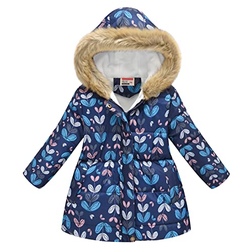 Winterjacke 134 Jungen, Taschen Jungen Kinder Daunenjacken Winterparka 140 Leichte Kapuze Winterjacke Übergangsjacke Wintermantel Mädchen Winter Warm Steppjacke Softshelljacke # von DondPO