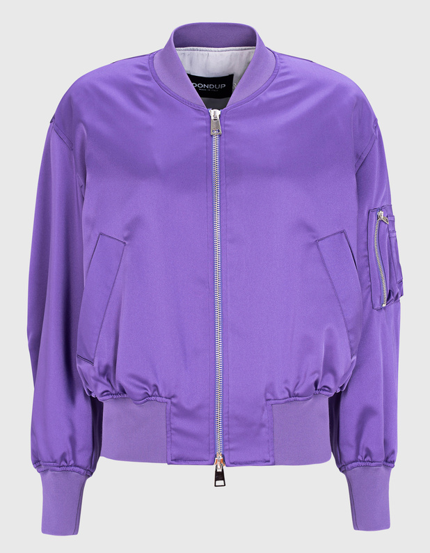 Bomber Satin Violett von Dondup