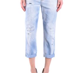 Dondup Damen Stretch-baumwolljeans In Blau von Dondup