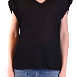 Dondup Damen T-shirt Aus Schwarz Baumwolle von Dondup