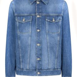 Dondup Herren Klassische Jeansjacke Aus 100% Baumwolle von Dondup