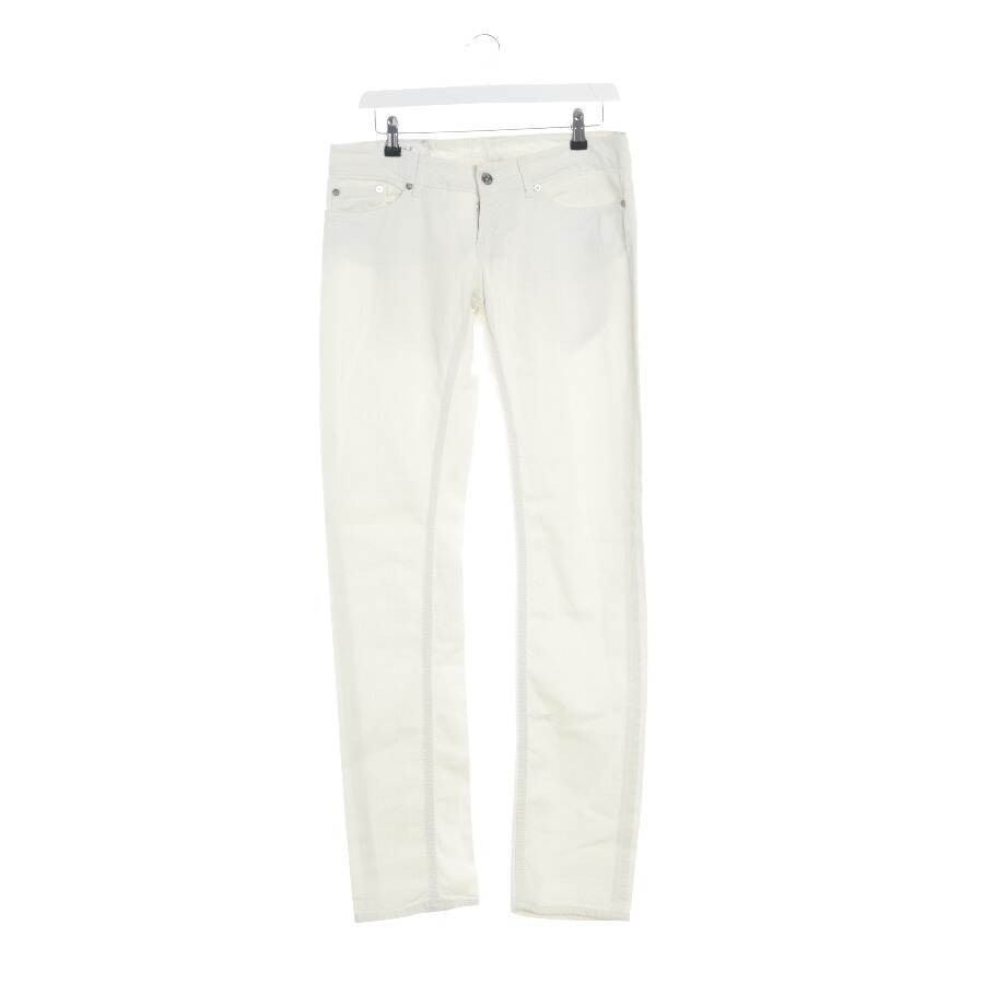 Dondup Jeans Straight Fit W30 Cream von Dondup