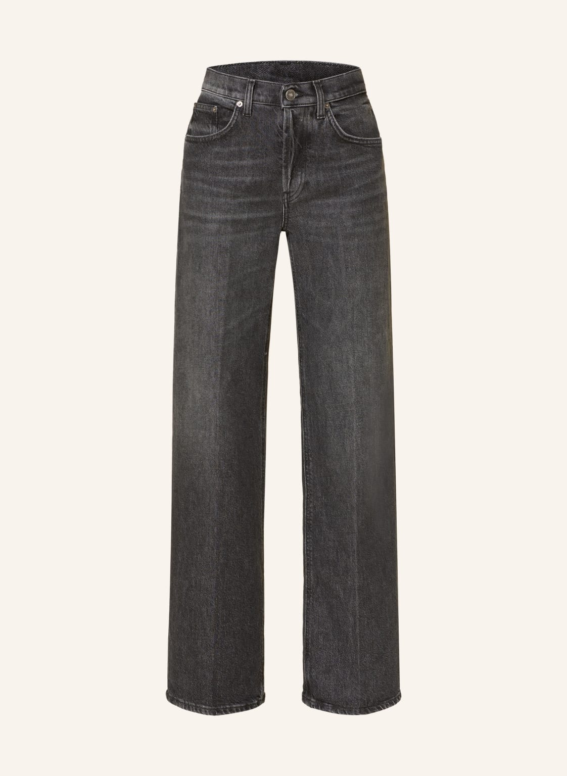 Dondup Wide Leg Jeans Jaqueline grau von Dondup
