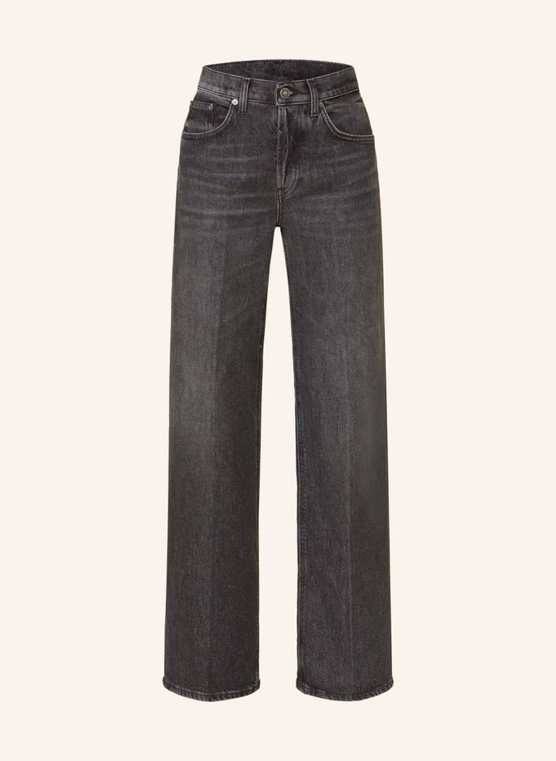 Dondup Wide Leg Jeans Jaqueline grau von Dondup