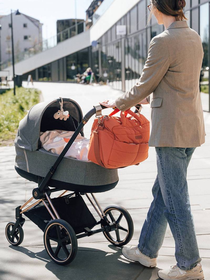 Gesteppte Wickeltasche DONE BY DEER aus Recycling-Polyester von Done By Deer