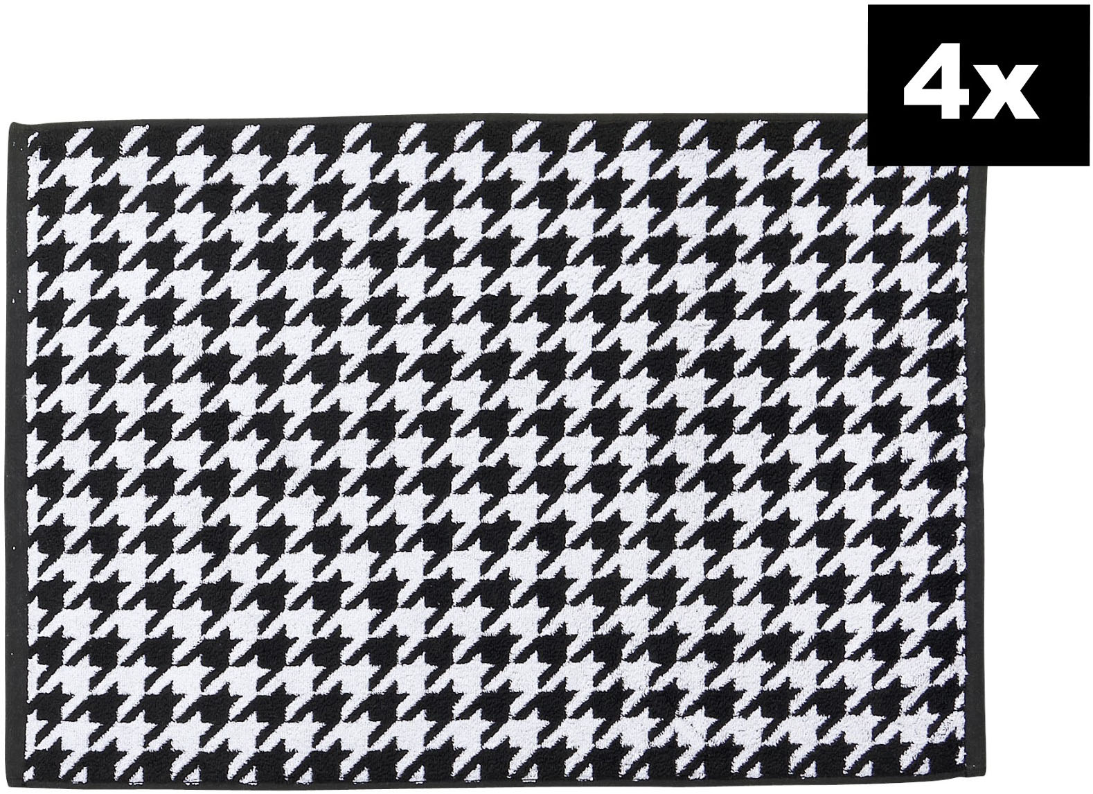 done. Badematte "DAILY SHAPES Bird 4er-Set" Höhe 5 mm fußbodenheizungsgeeignet Badvorleger aus 100% Baumwolle, Jacquardgewebt von Done.