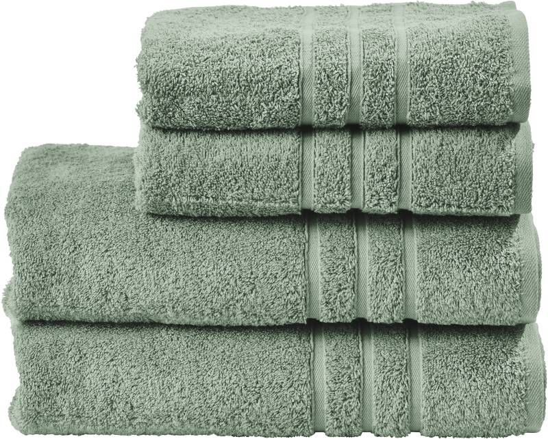 done. Handtuch Set "Daily Uni" 2x Handtücher (50x100 cm) & 2 Duschtücher(70x140 cm) von Done.