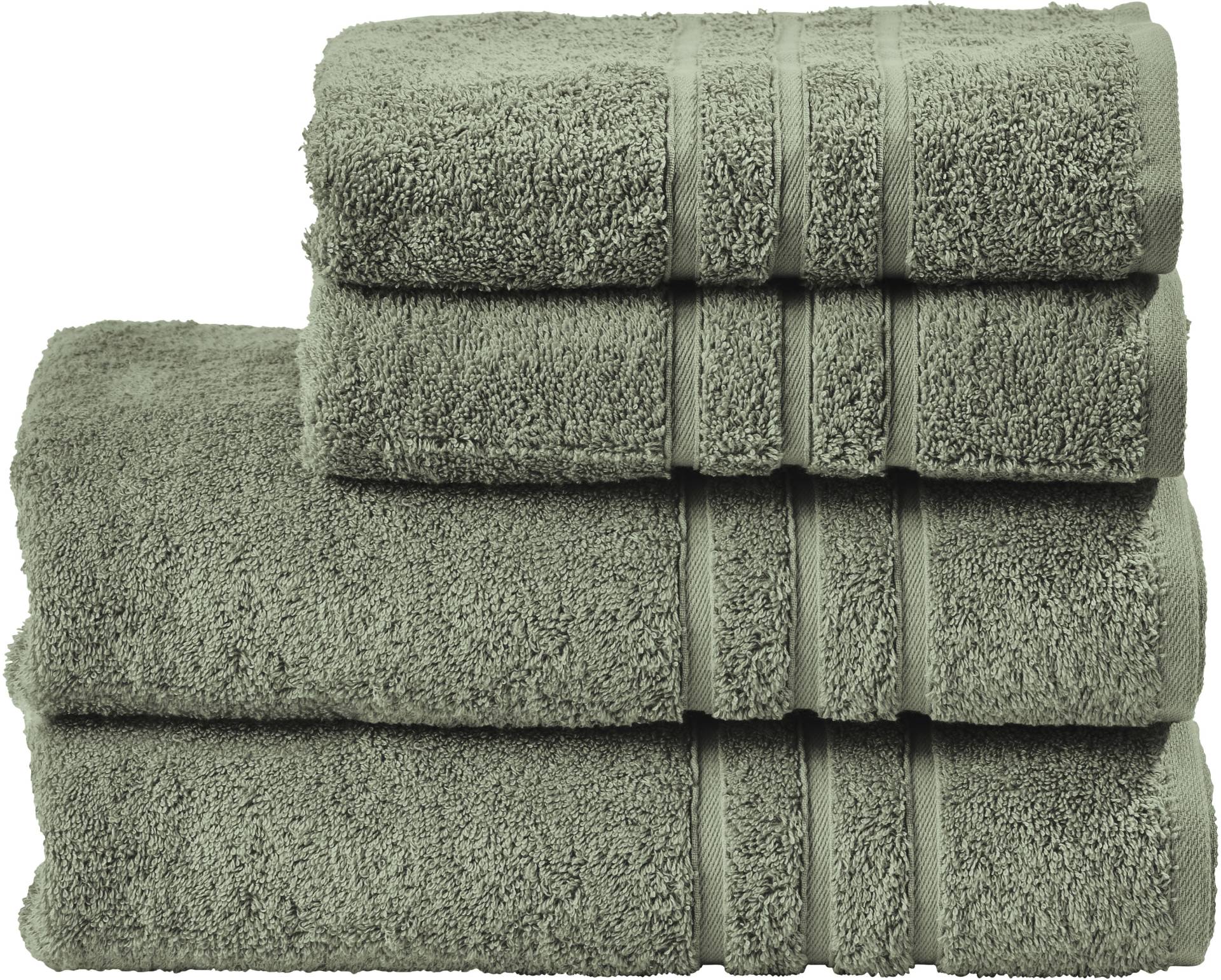 done. Handtuch Set "Daily Uni" 2x Handtücher (50x100 cm) & 2 Duschtücher(70x140 cm) von Done.