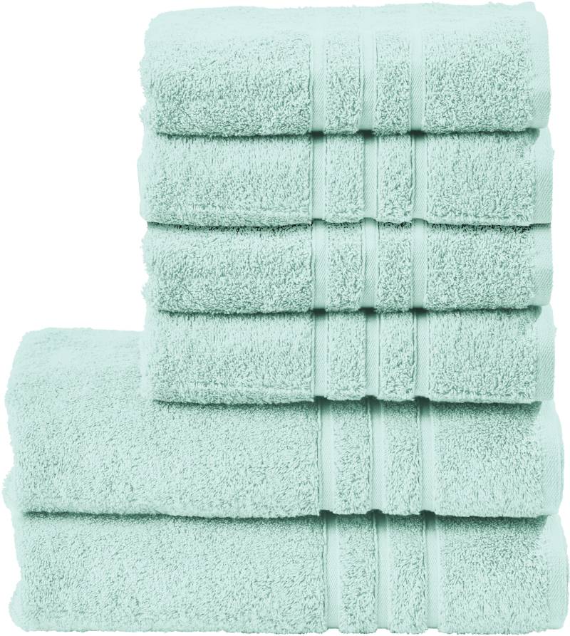 done. Handtuch Set "Daily Uni" Set 6 Stk. Walkfrottier saugfähiges Walkfrottier, in verschiedenen Set Varianten erhältlich von Done.