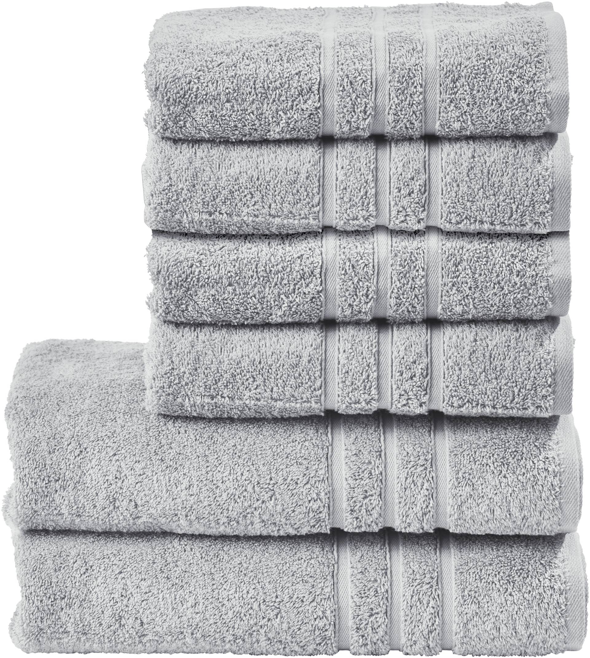 done. Handtuch Set "Daily Uni" Set 6 Stk. Walkfrottier saugfähiges Walkfrottier, in verschiedenen Set Varianten erhältlich von Done.