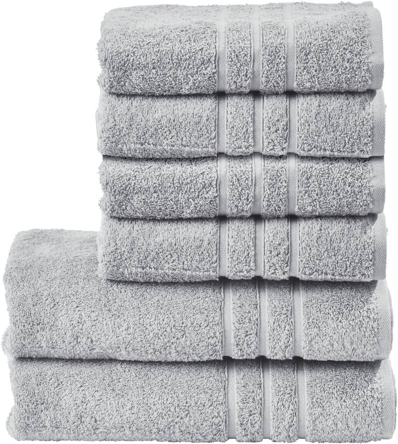 done. Handtuch Set "Daily Uni" Set 6 Stk. Walkfrottier saugfähiges Walkfrottier, in verschiedenen Set Varianten erhältlich von Done.