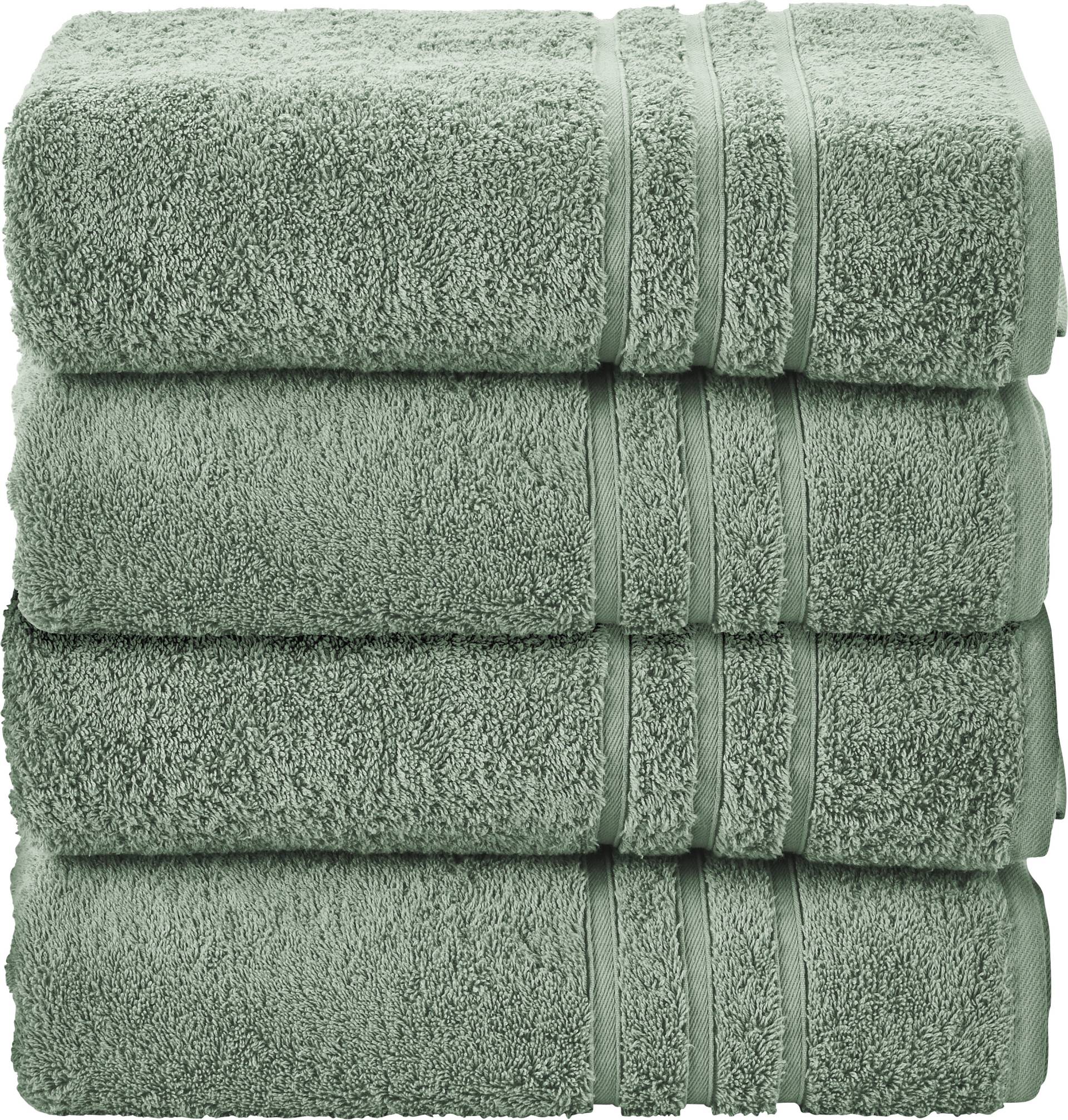 done. Handtuch Set "Daily Uni" Uni Farben, saugfähiges Walkfrottier von Done.