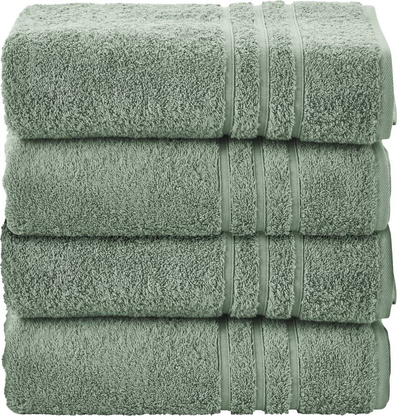 done. Handtuch Set "Daily Uni" Uni Farben, saugfähiges Walkfrottier von Done.