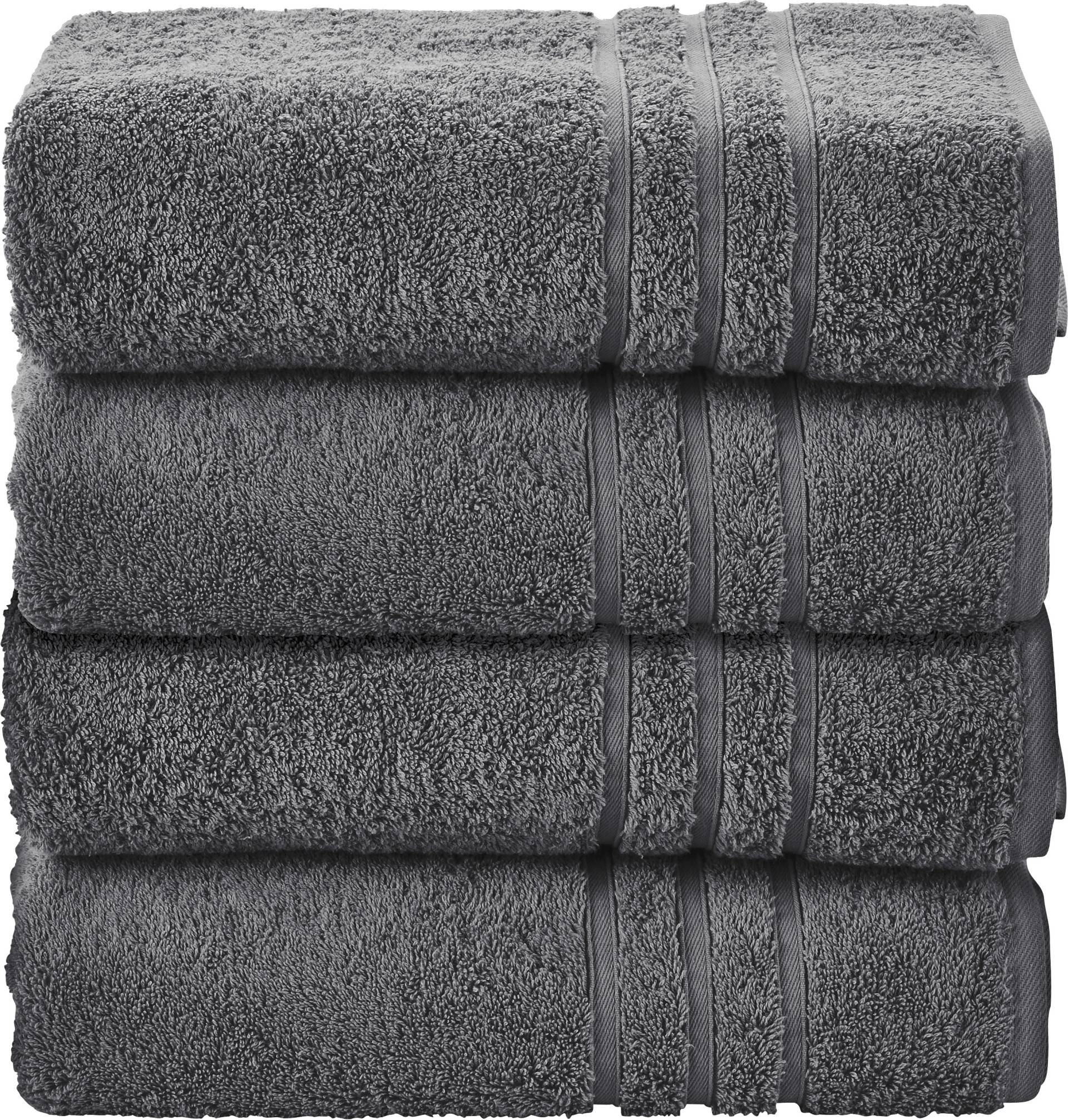 done. Handtuch Set "Daily Uni" Uni Farben, saugfähiges Walkfrottier von Done.