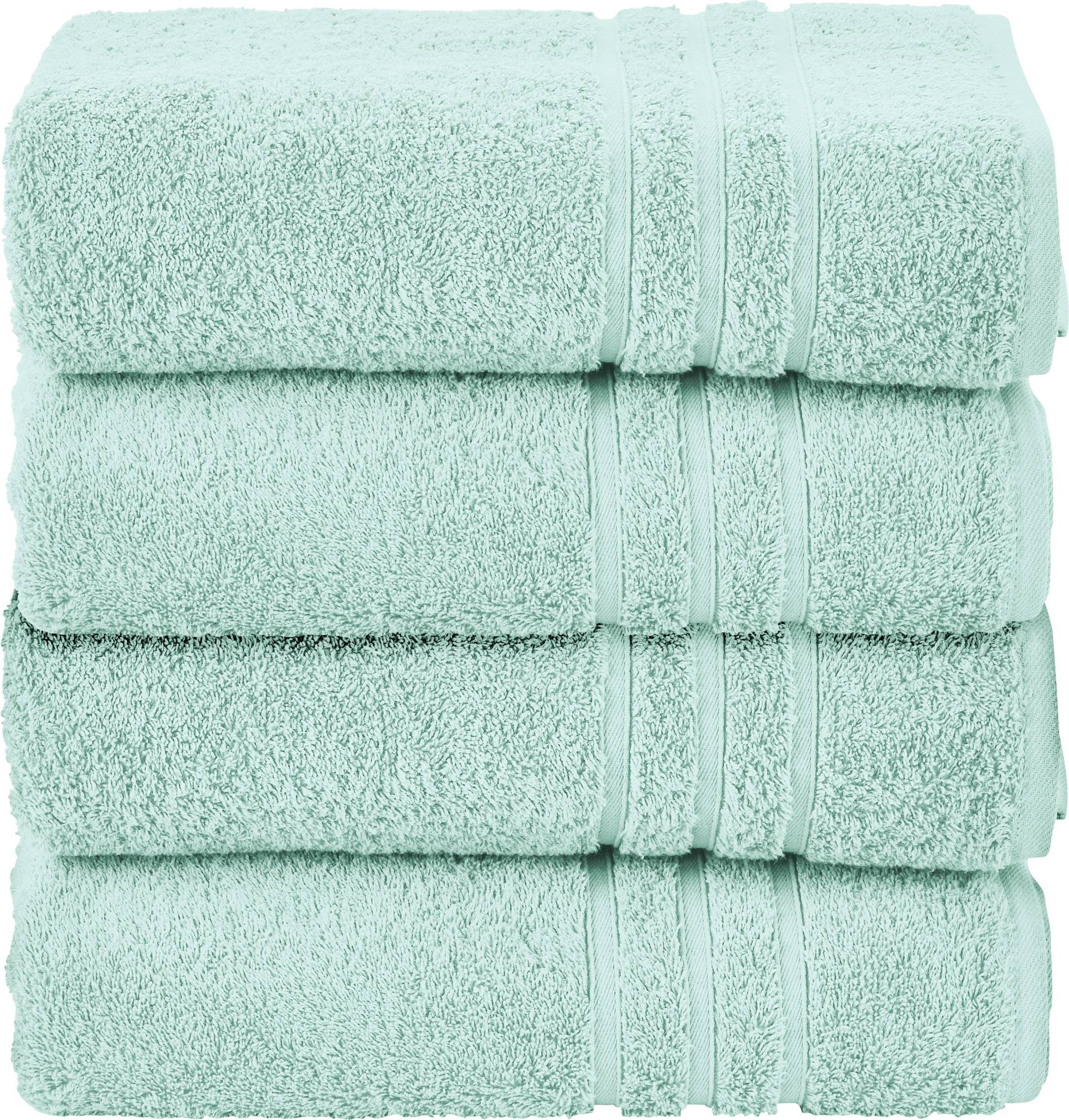 done. Handtuch Set "Daily Uni" Uni Farben, saugfähiges Walkfrottier von Done.