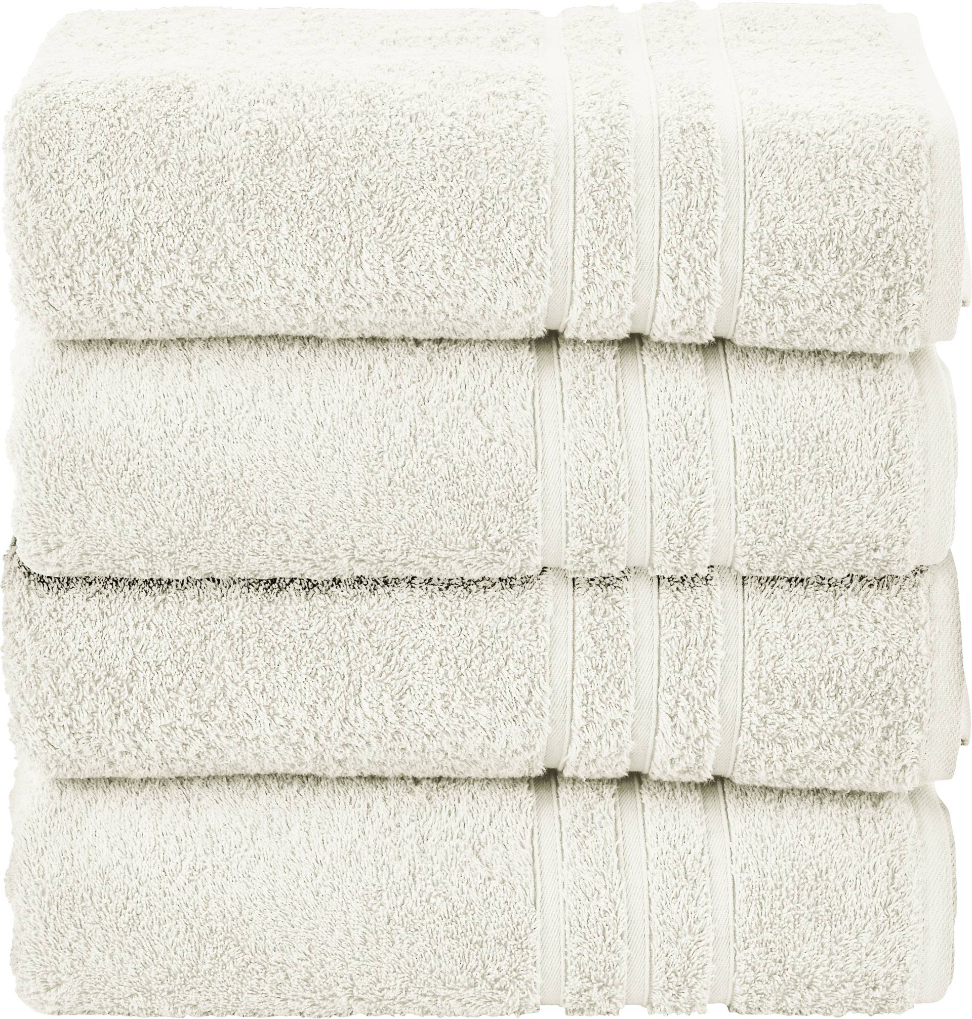 done. Handtuch Set "Daily Uni" Uni Farben, saugfähiges Walkfrottier von Done.