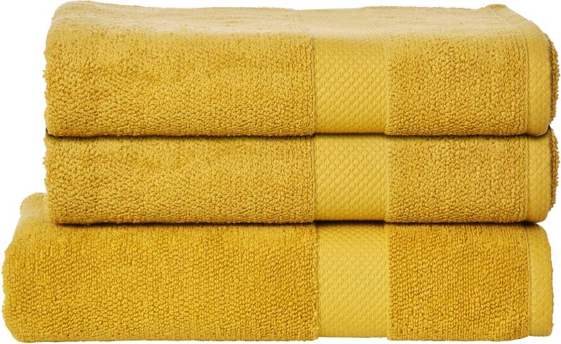 done. Handtuch Set "Deluxe" Hotelqualität aus hochwertigem Zwirnfrottier von Done.