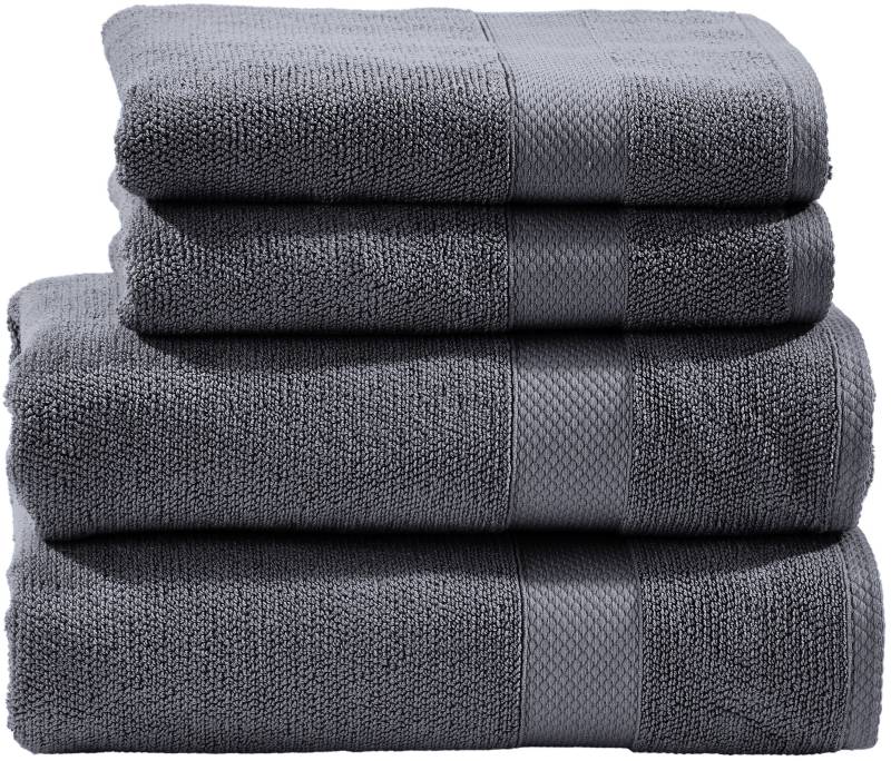 done. Handtuch Set "Deluxe" Hotelqualität aus hochwertigem Zwirnfrottier von Done.