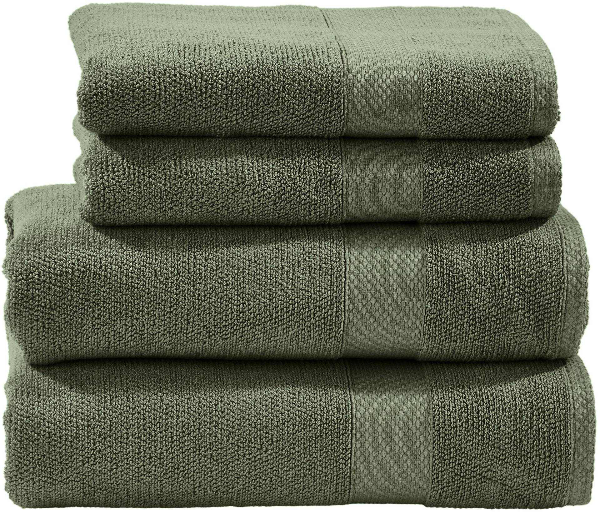 done. Handtuch Set "Deluxe" Hotelqualität aus hochwertigem Zwirnfrottier von Done.