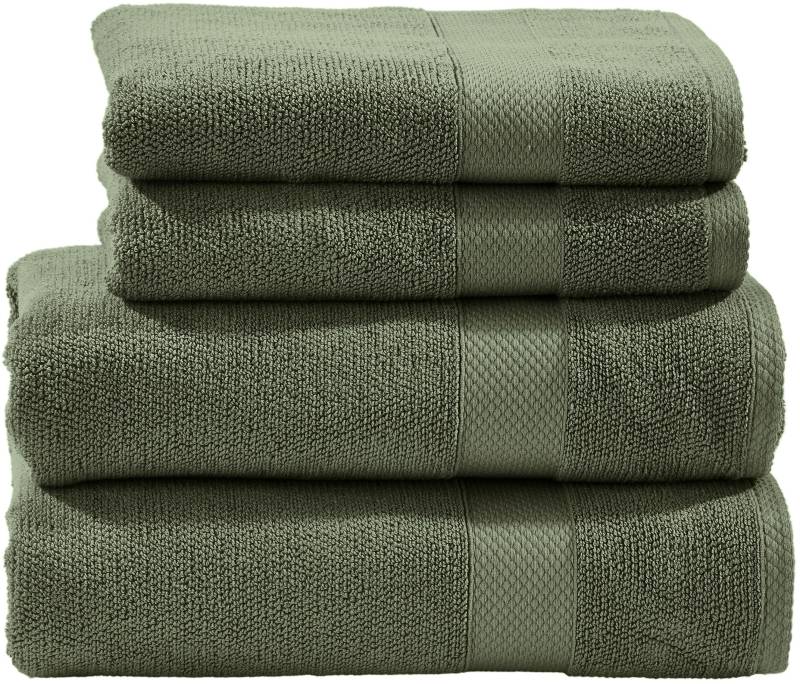 done. Handtuch Set "Deluxe" Hotelqualität aus hochwertigem Zwirnfrottier von Done.