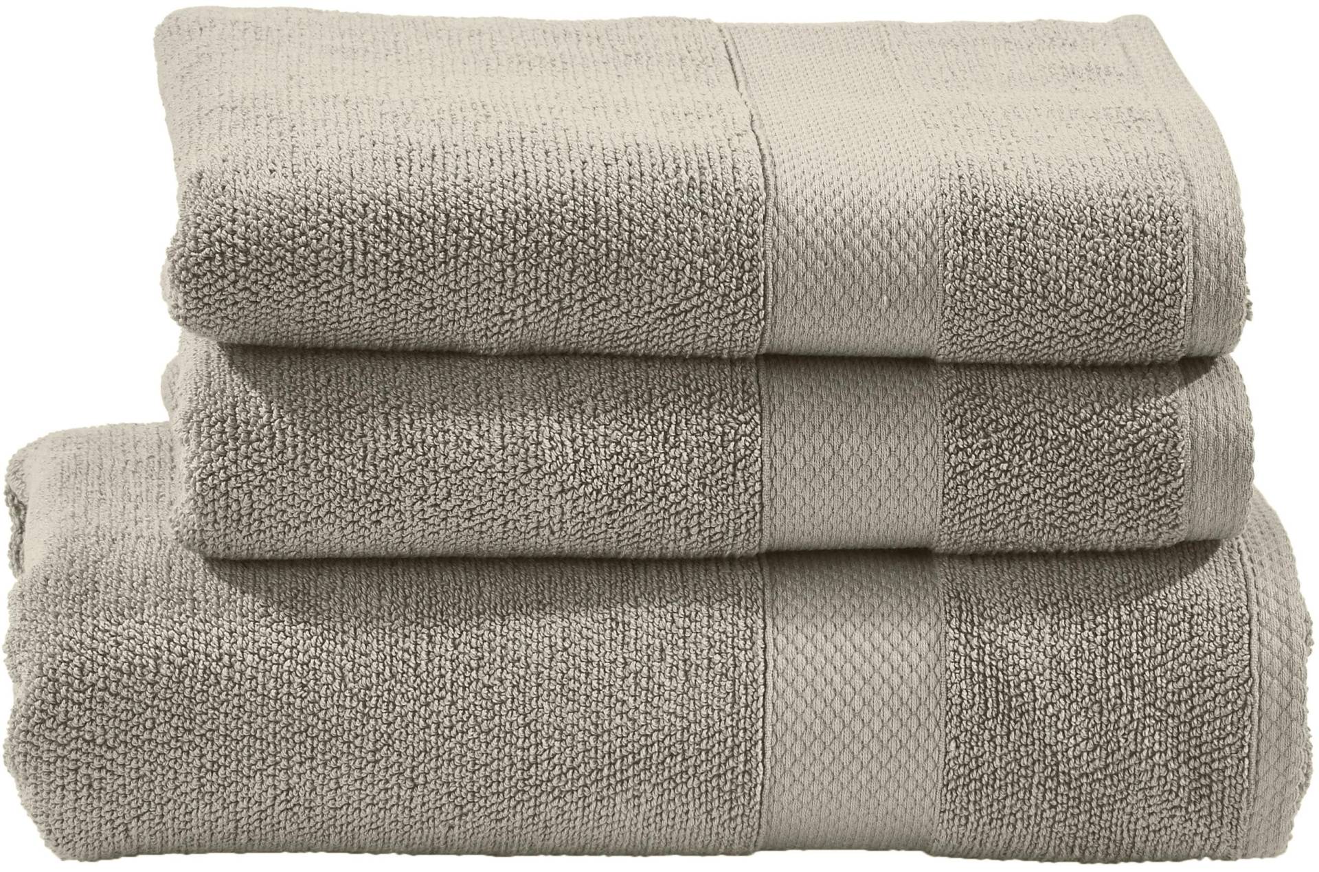 done. Handtuch Set "Deluxe" Hotelqualität aus hochwertigem Zwirnfrottier von Done.