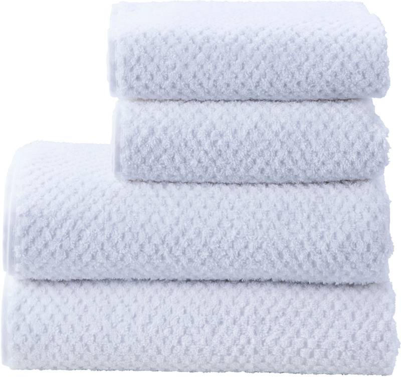 done. Handtuch Set "Provence Honeycomb 2 Gästetücher (30x50 cm), 2 Handtücher (50x100 cm)" Waben-Optik, verschiedene Set Varianten erhältlich von Done.