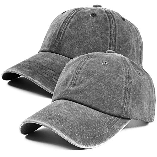 DongBao Baseball Cap Herren Damen Basecap Sport Kappe Outdoor Retro Mütze Verstellbar Baseballkappe,2 Stück DongBao Baseball Cap Herren Damen Basecap Sport Kappe Outdoor Retro Mütze Verstellbar Baseballkappe,2 Stück von DongBao