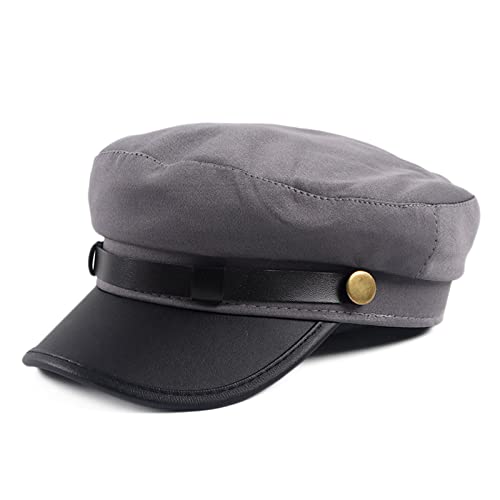 DongBao Unisex Schirmmütze Barett Mütze Klassisches mit Schirm kapitänsmütze Matrosenmütze von DongBao