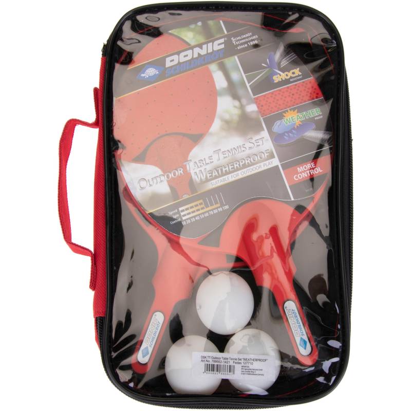 Donic-Schildkröt TT 2er Set Outdoor weatherproof Tischtennis Set von Donic-Schildkröt