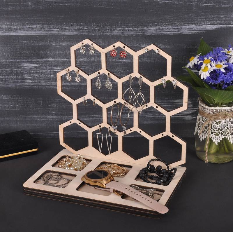 Ohrringe-Halter. Ohrring-Display. Schmuckständer. Schmuck-Aufhänger. Ohrring-Aufhänger von DonitoStudio