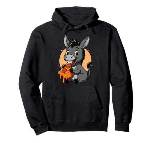 Lustiger Esel isst Pizza Grafik Jungen Mädchen Eselliebhaber Pullover Hoodie Lustiger Esel isst Pizza Grafik Jungen Mädchen Eselliebhaber Pullover Hoodie von Donkey Eating Pizza Graphic Design