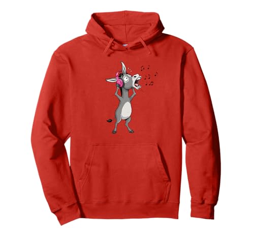 Lustiges singendes Lied Esel Tier Geschenk Musiker Erwachsene Kinder Pullover Hoodie Lustiges singendes Lied Esel Tier Geschenk Musiker Erwachsene Kinder Pullover Hoodie von Donkey Singing Karaoke Music Lover Graphic Design