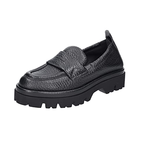 Donna Carolina Adult Kai Chunky Loafer Rino Nero Gr. 41 von Donna Carolina